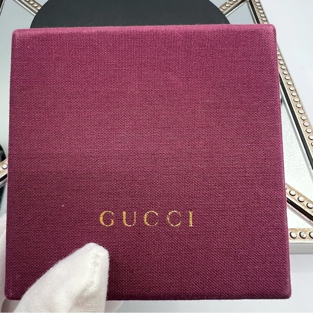 Gucci Metallic Lion Head Ring